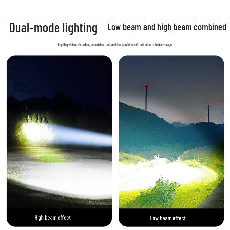 Bicycle Headlight and Smart Brake Taillight Set