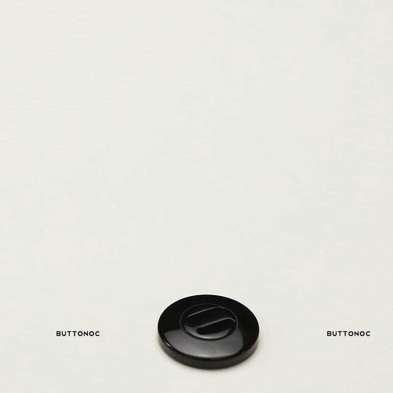 Wide Eye Black White Resin Button Trench Coat Jacket Decorative Button Children Double-Sided Nylon Coat Suit Buckle
