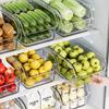 Refrigerator Organizer: Multipurpose Fresh-Keeping Drawer for Vegetables, Fruits, and Egg Storage.