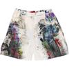 Acne Studios paint-splatter shorts BE0211-BHO