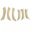 6 Pcs Inner Door Panel Handle Pull Interior Trim Cover For BMW E90 06-11 Beige