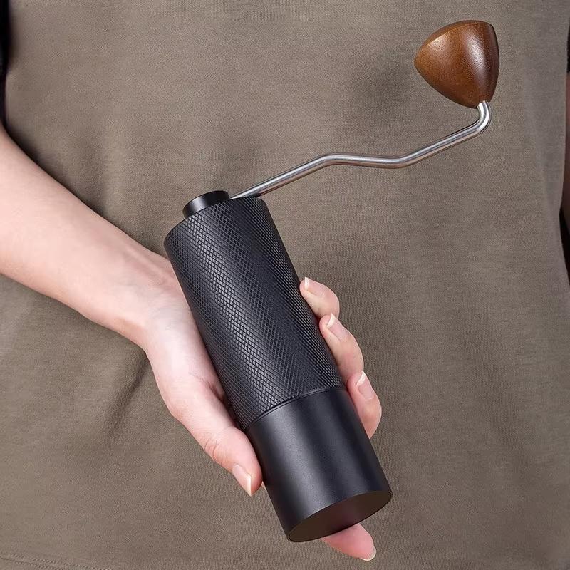 Nový ruční mlýnek na kávu, mlýnek na kávová zrna s nastavitelnou velikostí, jádro z nerezové oceli, pro ruční přípravu kávy a domácí použití