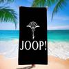 Mode Logo J-Joop.png Mikrofaserdecke Schnelltrocknende Strandtücher Übergröße Druck Super Saugfähige Pooltuchdecke