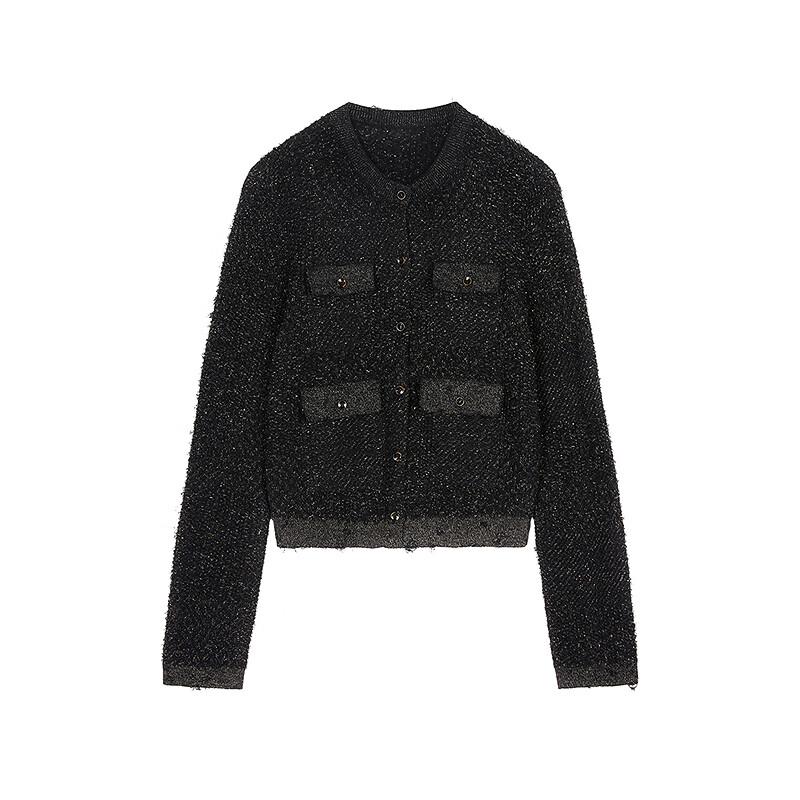 JNBY 2025 Spring Slim Fit Cardigan Sweater