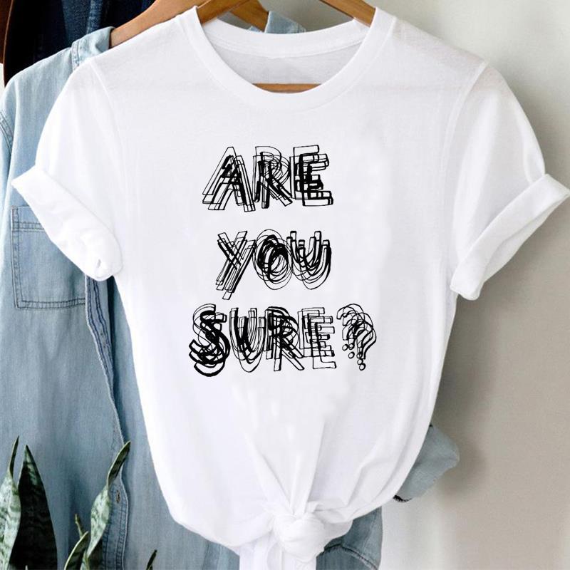 (European Size) Cute Women Print Tee Top Butterfly Camera Trend Style Cute Clothing Casual Short Sleeve Fashion Tshirt Lady Female Graphic T-shirt