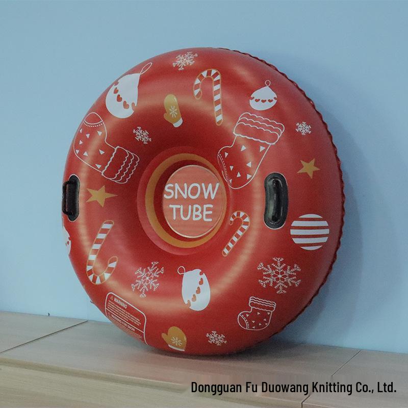 In-Stock Inflatable Snow Tube with PVC Handles for Adults