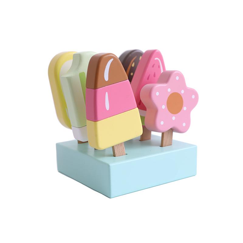 Figani Wooden Play Grocery Store for Kids - Educational Role Play Toys