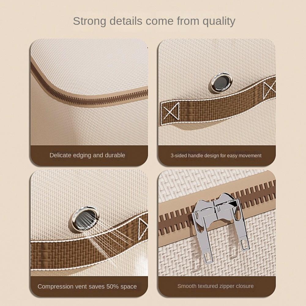 Large Capacity Duvet Storage Bag Space Saving Closet Cabinet Organizer  for Bedroom