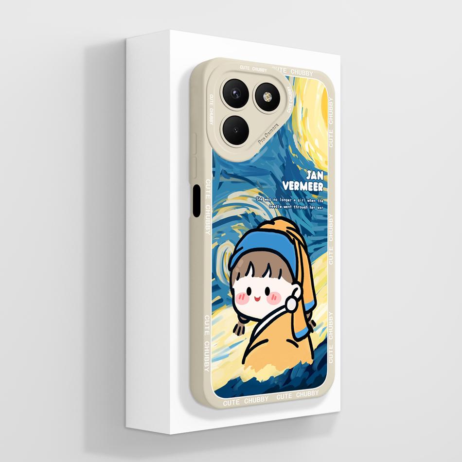 Case For Tecno Pova 7 Pro / 7 Ultra / 7 Neo Cool Bear Soft Liquid Silicone Phone Shell For Tecno Pova7 4G 5G Durable Back Cover