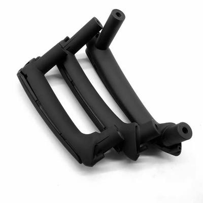 Zwarte Binnendeurtrekhaak Handgreep+Afdekplaat Kit Voor -Passat B5.5 1998-2005-A87Q