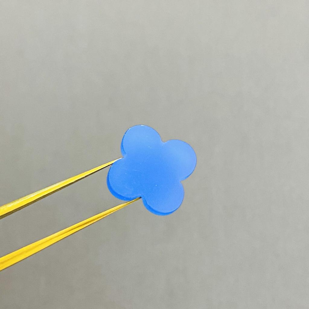 CNC S925 Silver & 18K Gold Four-Leaf Clover Five-Flower Bracelet Necklace, Non-Fading.