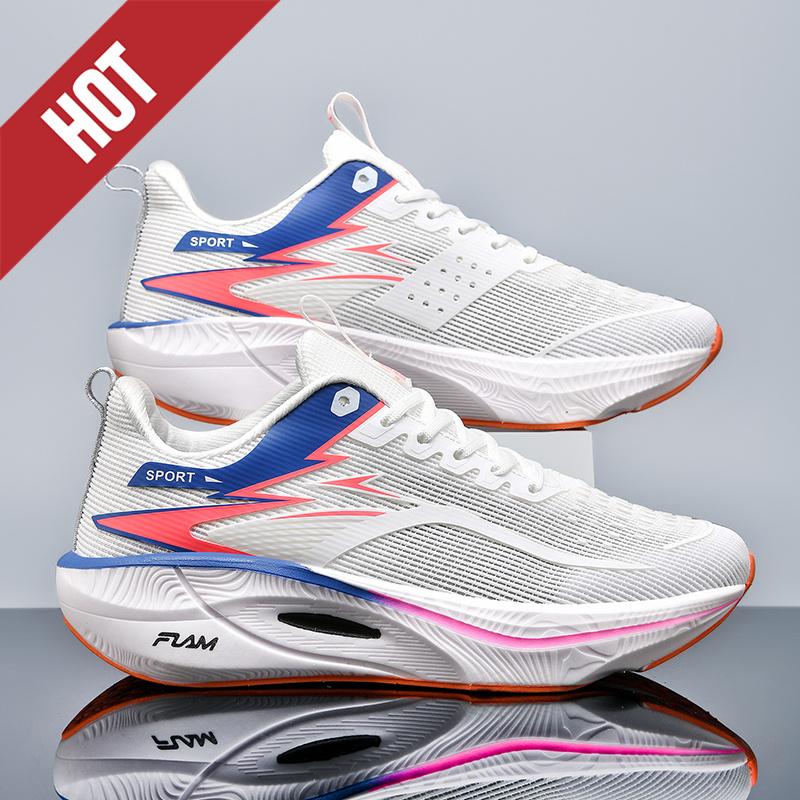 New Men Sports Running Shoes Off Marathon Breathable Light Comfortable Women Athletic Sneakers Jogging Tenis Air Cushion