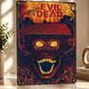 Evil Dead Personalized D Textured Metal Poster Wall Art Vintage Tin Signs for Bedroom Decoration Room Decorating Interior Stuff