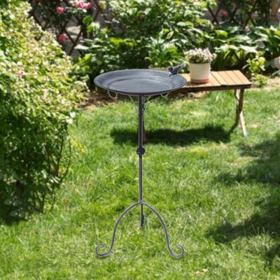 Νιπτήρας Πουλιών για Εξωτερικό Χώρο Δίσκος Νερού Βάση Διακόσμησης Ρετρό Στυλ Διακοσμητική Βάση Τροφοδότης Πουλιών