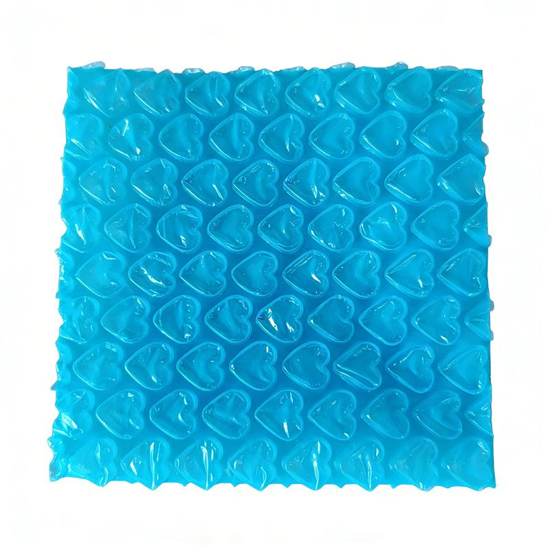Buffer Packaging Heart Bubble Wrap Bubblewrap Bubble Paper Foam Roll for Packaging Buffer Wrap Pouch Shockproof Pressure Resistant Plastic Film Bag