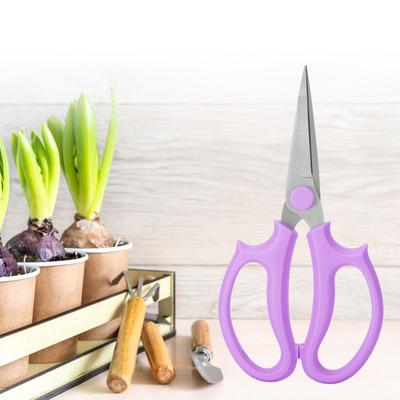 Garden Scissors Alloy Steel Potted Plants Flower Shears Ergonomic Garden Pruning Tools