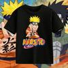 Naruto Childrens Tshirt Anime Character Print Pure Cotton Shortsleeved Shirt Loose Round Neck Top for Boys and Girls