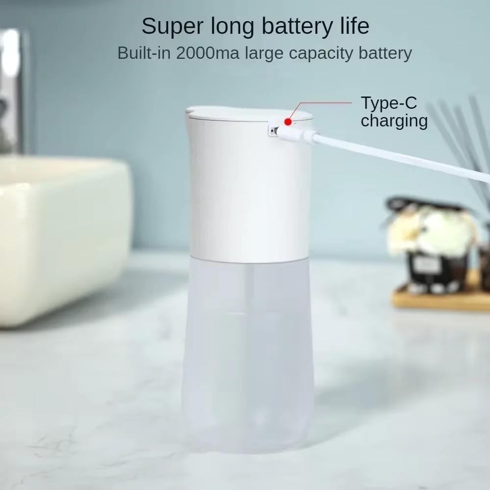 350ml/600ml Capacity Automatic Soap Dispenser USB 4 Level Adjustable Touchless Soap Dispenser Infrared Sensor Foam Soap Machine