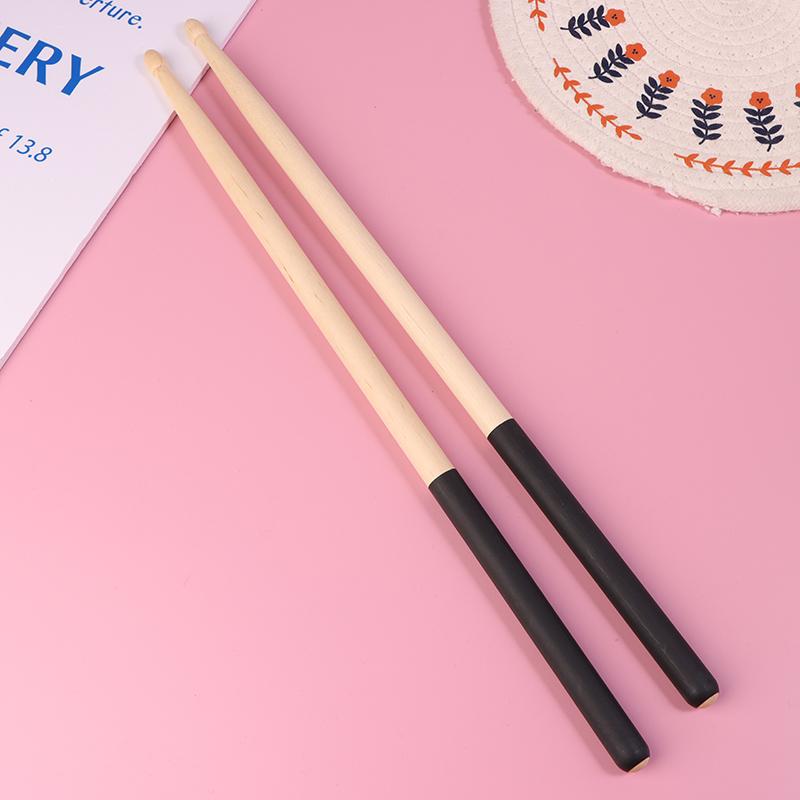 2 Pezzi 5A 7A Legno d'Acero Antiscivolo Bacchette per Batteria Leggere Professionali Bacchette in Legno Parti Accessori per Strumenti a Percussione