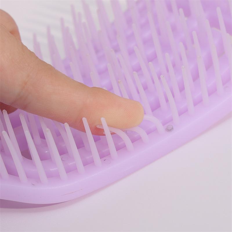 1 Massage Comb, Curly Hair Styling Comb, Hollow Brush, Scalp Massage Hairstyle Comb, Hair Salon Tool