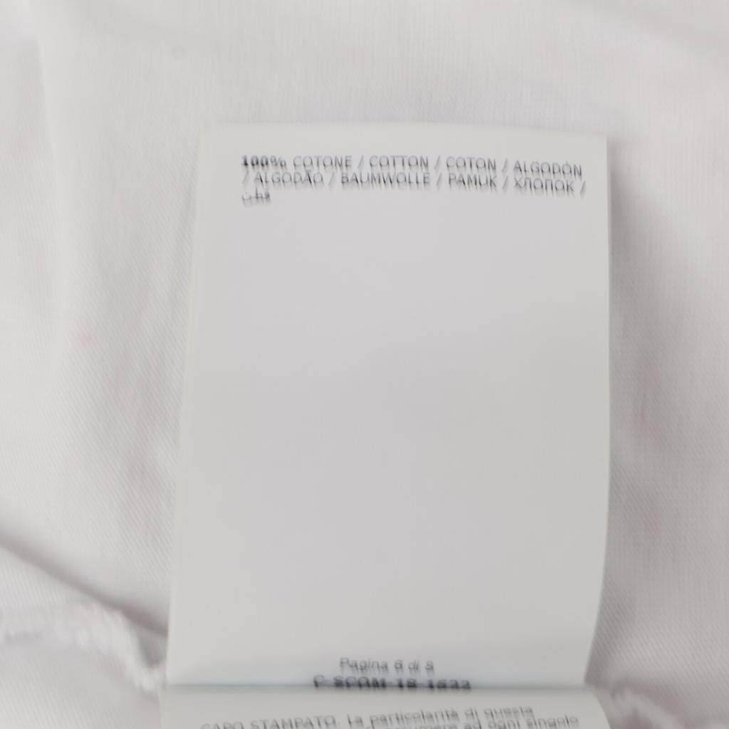 Moncler 2018 White MAGLIA T-SHIRT Short Sleeve T-Shirt with Logo Patch Tops L whiteUsed