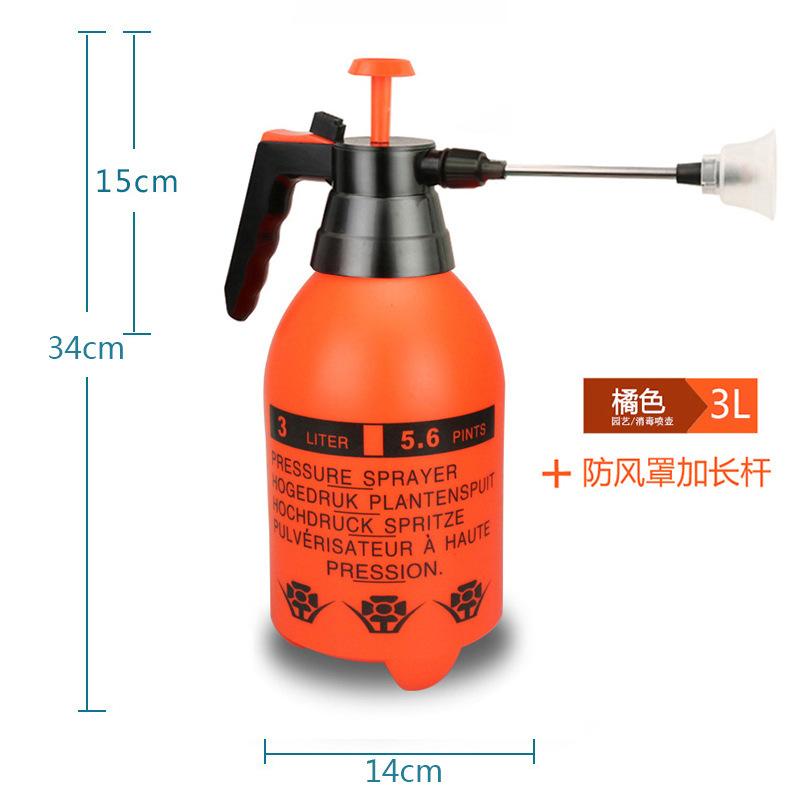Gartenbau Universal 2L Kleiner Sprüher Haushaltssprühkessel Manuell Luftdruck Bewässerungstopf Düse Haushalt Manuell Luftdruck