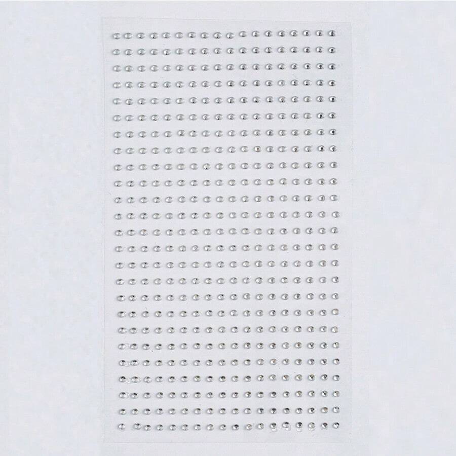 2mm Simulation Pearl Face Jewels, Hair Jewels, Eyebrow Jewels, Diamond Stickers