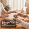 U-Shaped Nail Hand Rest Ergonomic with Metal Frame Manicure
