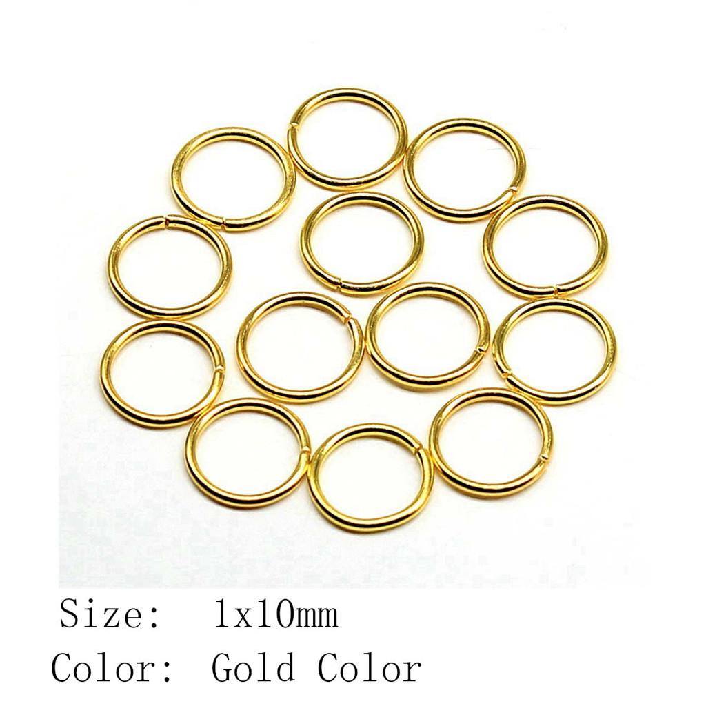 Father's Day Jewelry Materials Split Rings 5 Colors 9 Sizes Accessories Parts Women's Clothing Accessories For Women