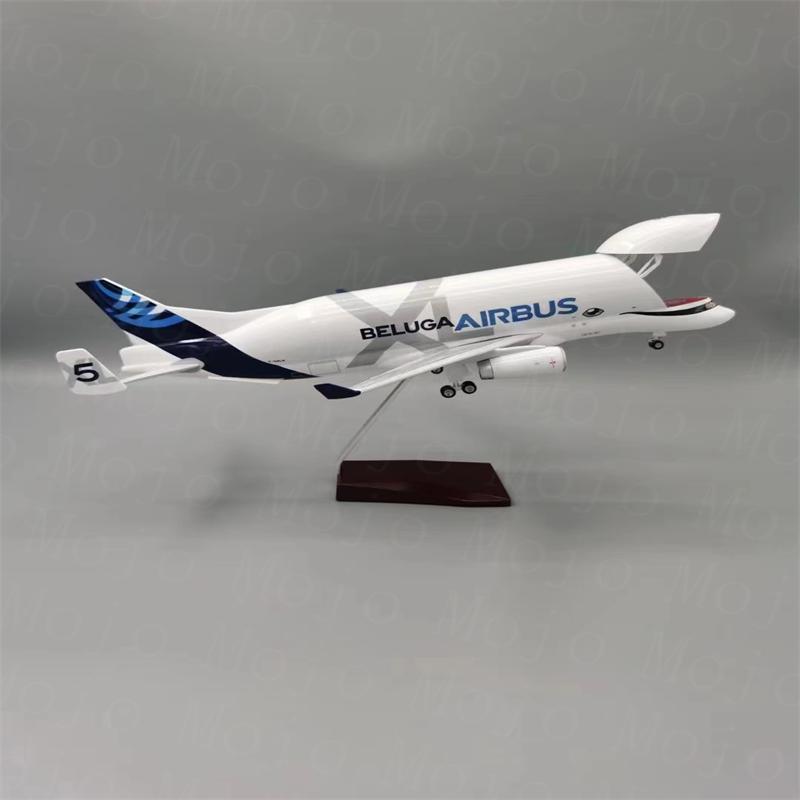 42CM Airbus Super Beluga A300-600ST Model Plane 1:150 Scale Simulation Aircraft Model Airlines Resin Transport Airplane Model