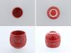 Tableware East Sake Lucky Mino Red Cup, Daruma, Charm, Ware,