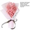 Yousheng Mini Dried Flower Baby's Breath Bouquet Aromatherapy Soap Rose Flower Arrangement Scented Gift for Women Car Interior Decor