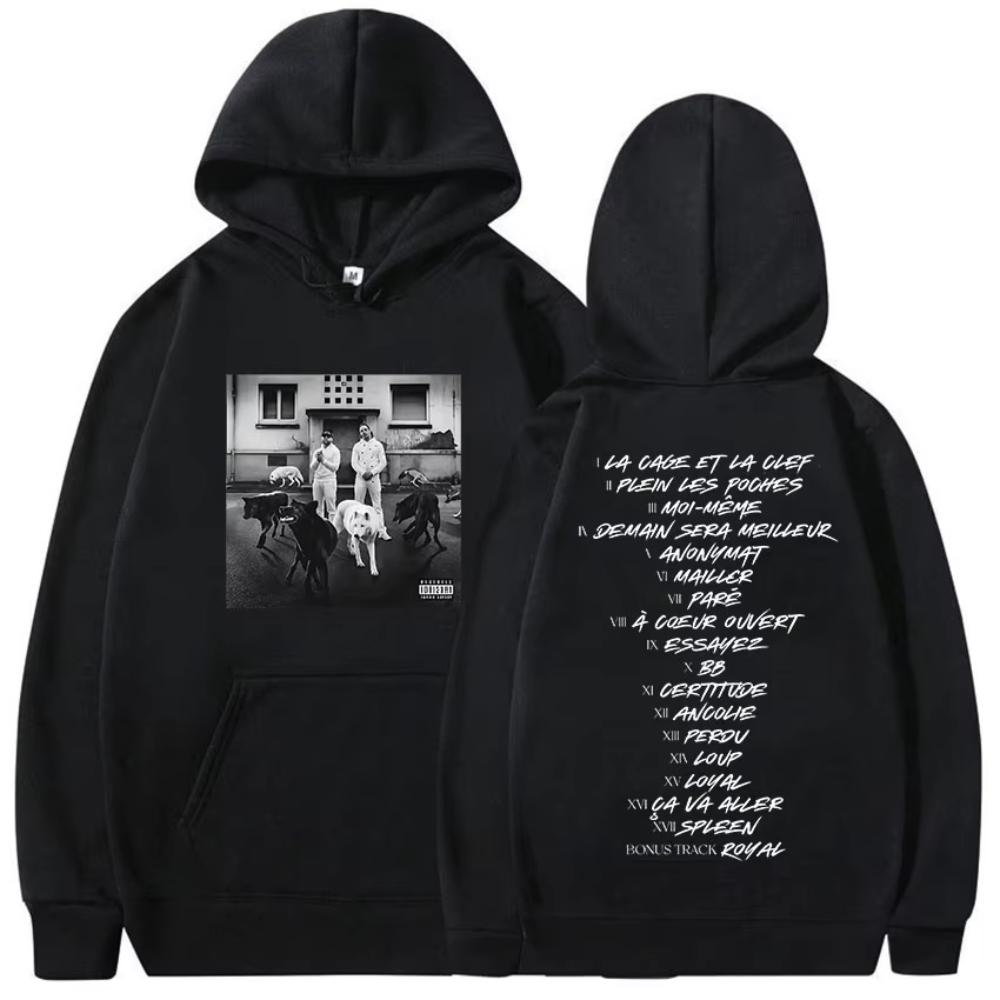 

Rapper Djadja Dinaz Tour Album Graphic Hoody Mens Clothing Oversized Sweatshirt Rock Pop Music Long Sleeve Hooded S