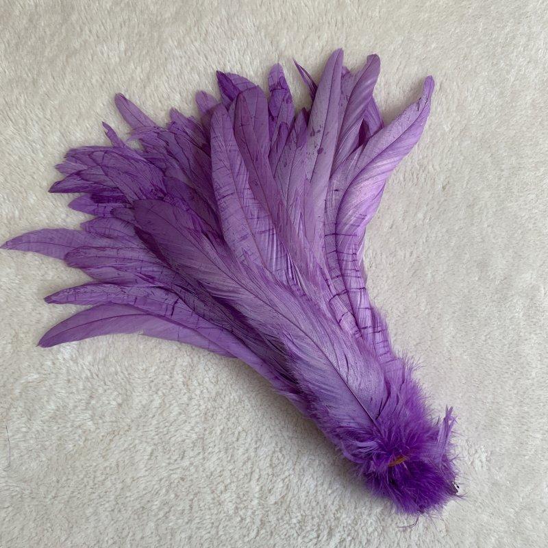 Wholes 500pcs Rooster Tail Feathers 25-30cm 30-35cm 35-40cm 40-45cm For Colored Carnival Costume&mask Party