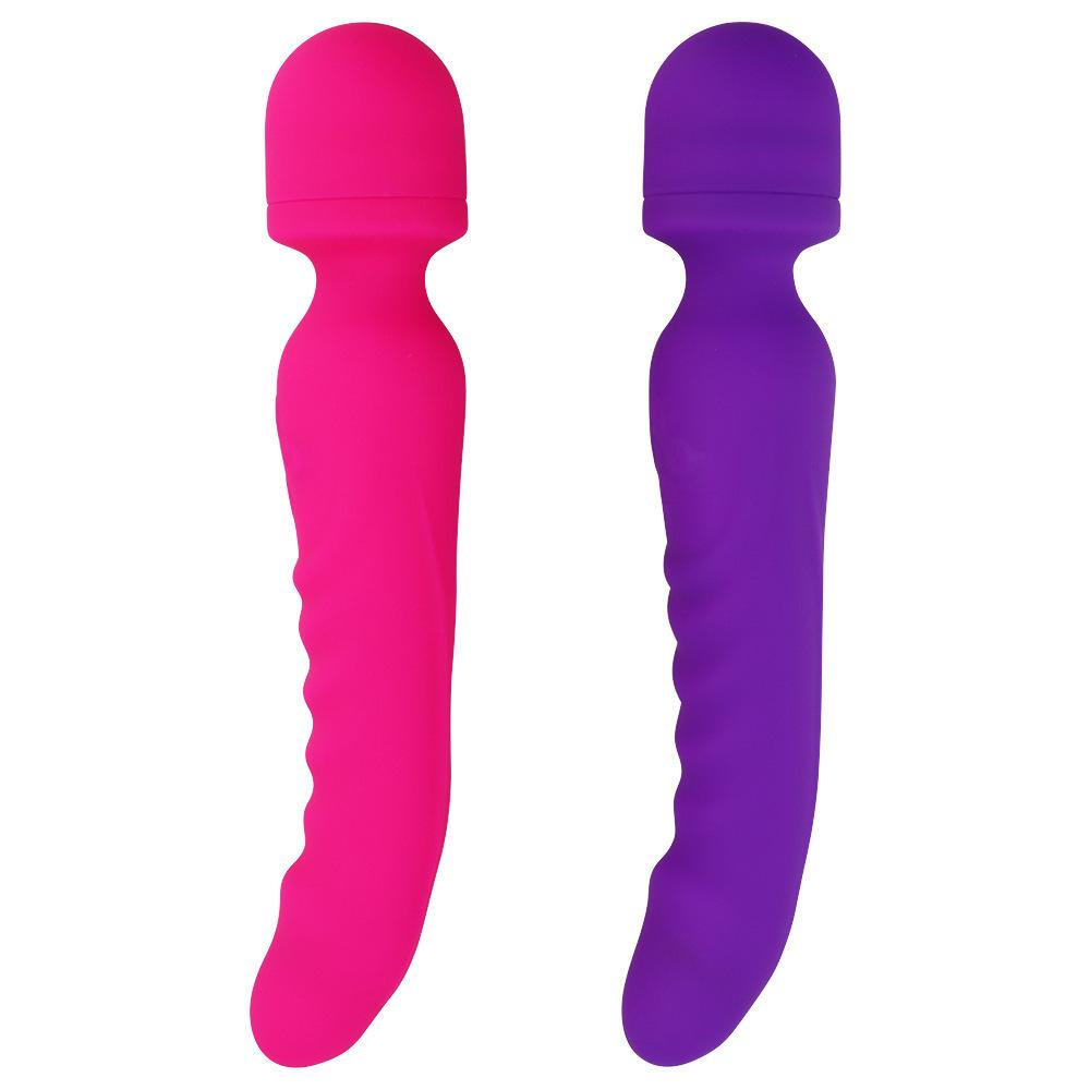 Multi Frequency Vibrator for Women, Fully Charged with Adhesive, Double Shock Heating, Adult Fun AV Masturbation Vibrator for Women