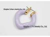 Lisa Style 2021 Trendy Geometric Round Earrings: Light Luxury Design