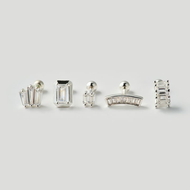 

liersi Petite Square Piercing (2ea) 5. Halfling Bucket