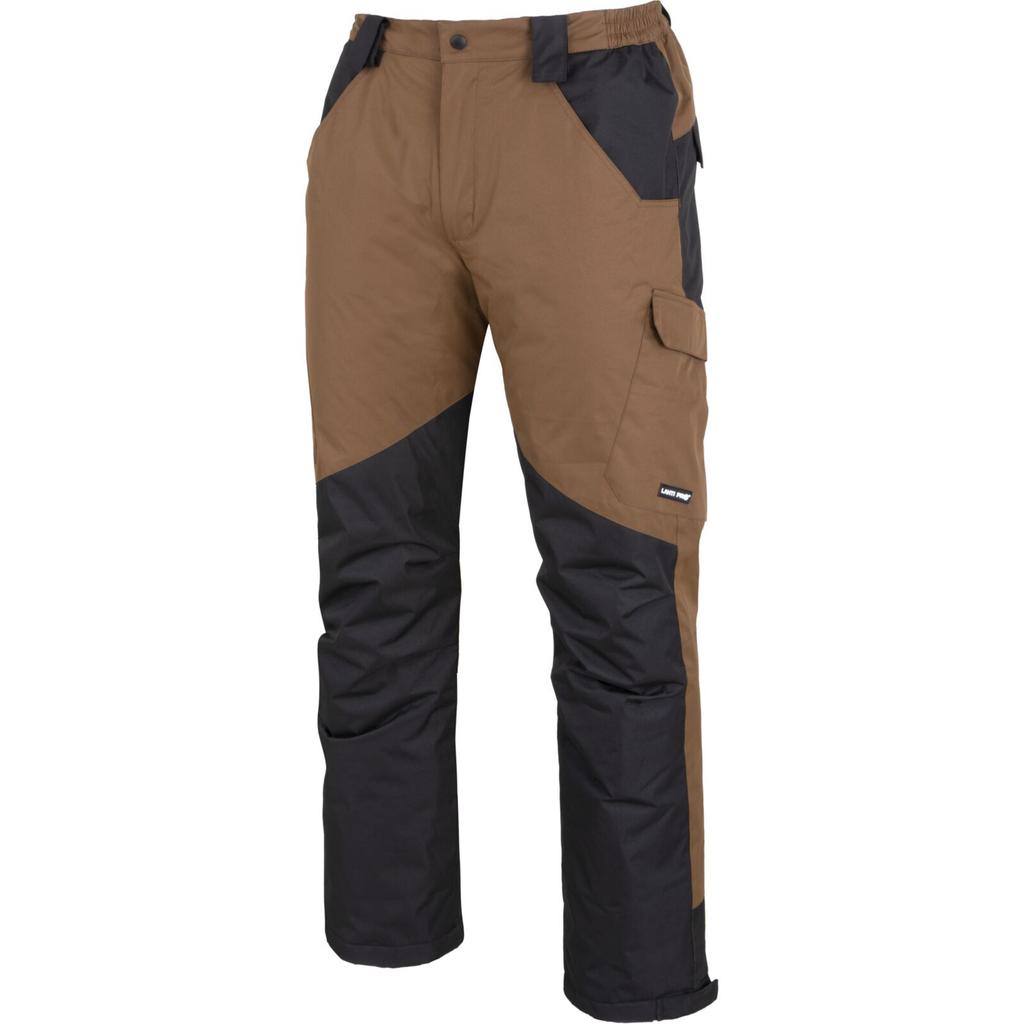 Insulated Trousers with Suspenders Brown-Black, "", Ce, Lahti