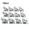 250G Swivel Casters 4/12pcs Mount Ball White/silver