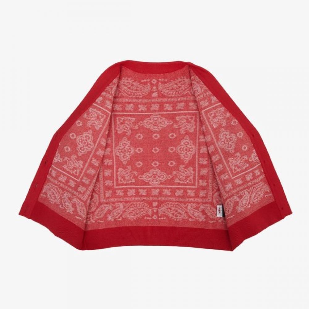 The North Face Kids Cardigan Paisley Red Nj5sr53t