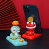 Figurine Mobile Phone Stand Resin Craft Snake Phone Holder  Desktop Decoration