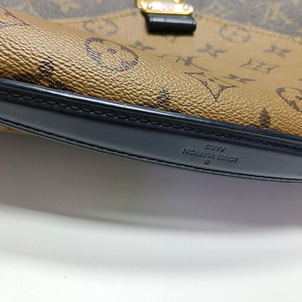 [Pre-Owned] Louis Vuitton Pochette Metis 'Brown Monogram Reverse Canvas' - Very Good #1PT78SI