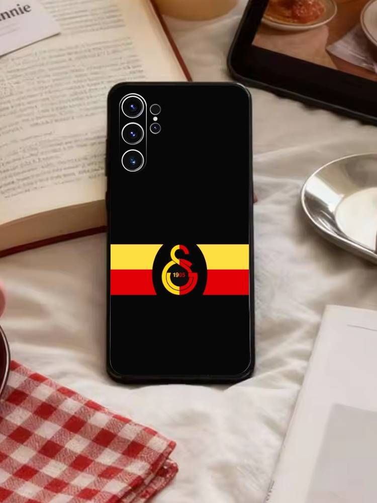 G-Galatasaray S-SK Muster 1905er Handyhülle Für Samsung S26,S25,S24,S23,S22,S21,S20,S30,Ultra,Plus,Fe,Note,5G Schwarze Hülle