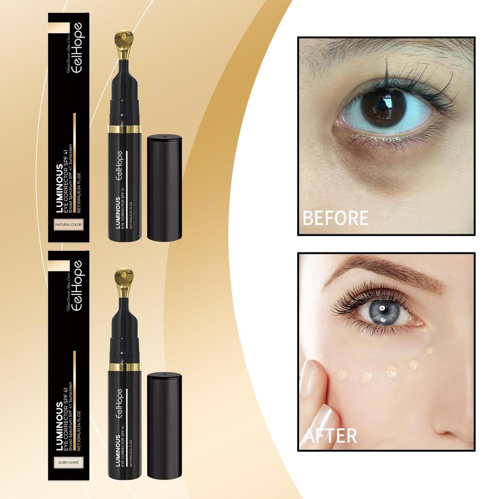 Eye Concealer Repair Liquid Lightening Dark Circles Shadow Matte Highlight Stick Hydrating Tinted Luminous Eyes Corrector Cream