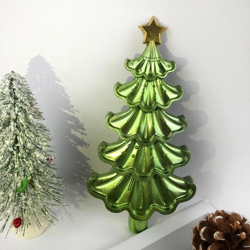Diy Crystal Drop Glue Aromatherapy Gypsum Abrasive Three-dimensional Christmas Tree Decor Ornament Pendant Silicone Mold