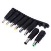 Adapter Charging Cord DC Connector USB To DC Jack Interchangeable Plugs DC Power Supply Adapter