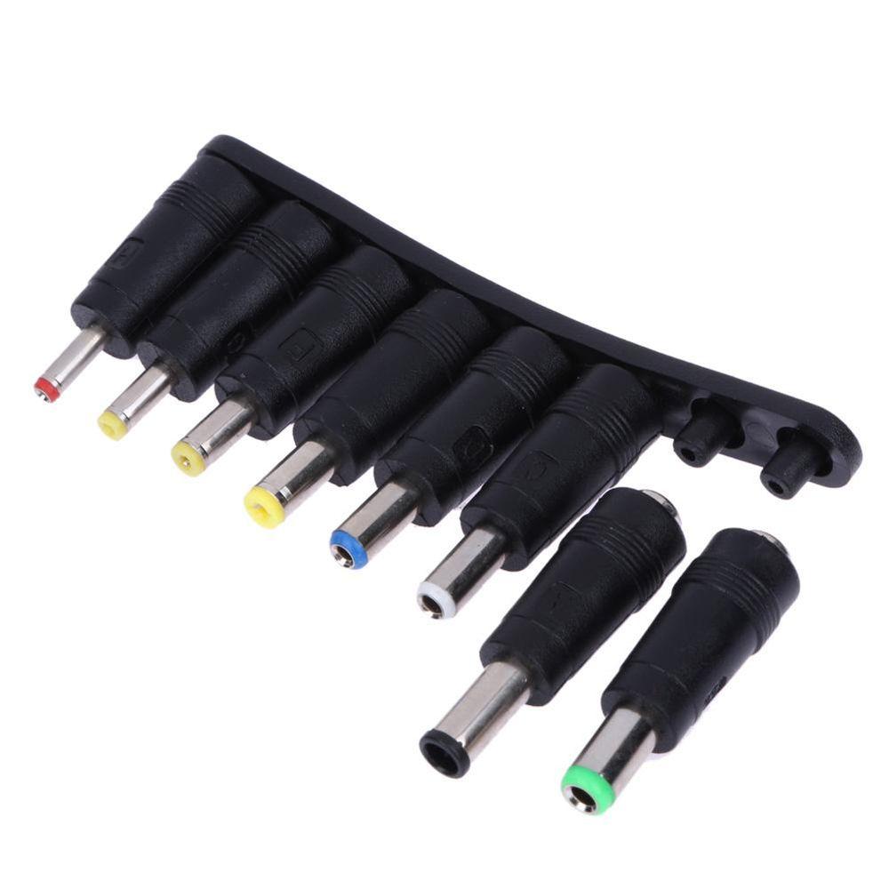 Adapter Charging Cord DC Connector USB To DC Jack Interchangeable Plugs DC Power Supply Adapter