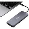 Verbatim Adapter Hub Usb-C - 2Xhdmi/Vga/ Eternet/5Xusb-A/Jack 3.5Mm/2Xusb-C/Sd/Microsd Aluminiowy/Aluminum 32154