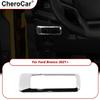 Head Light Switch Cover Trim Interior Accessories for Ford Bronco + Chrome