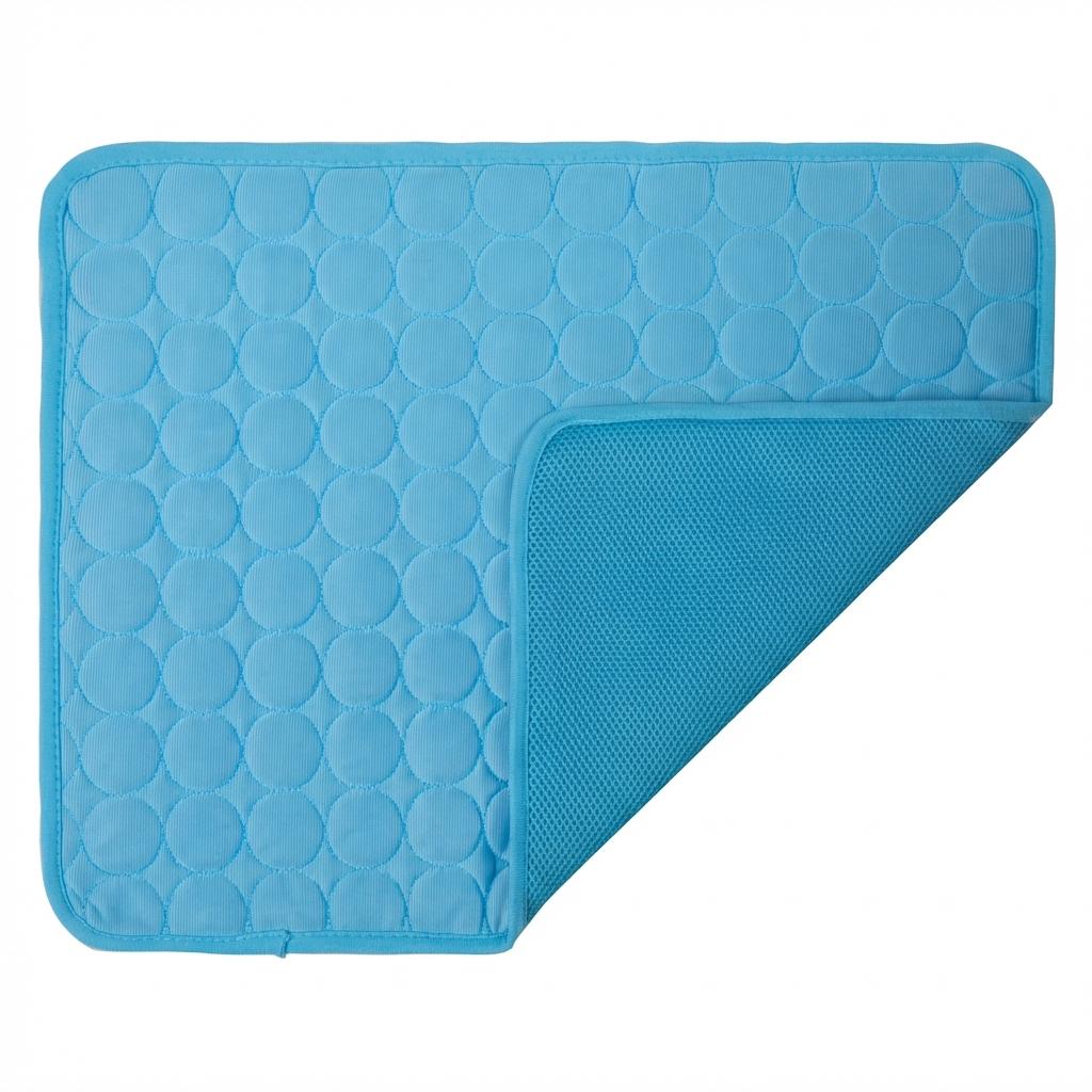 Pet Cooling Mat Ice Silk Summer Pad for Dogs Cats Quick Cooling Comfortable Breathable Non-Slip Bottom for Couch Car Bed